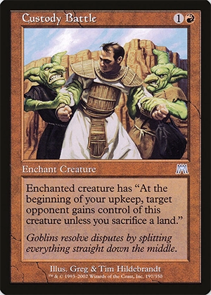 MTG Card Custody Battle