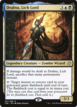 MTG Card Dralnu, Lich Lord