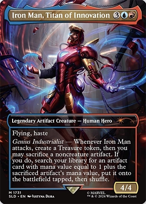 MTG Card Iron Man, Titan of Innovation