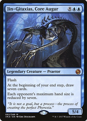 MTG Card Jin-Gitaxias, Core Augur 