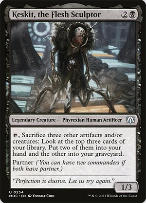 MTG Card Keskit, the Flesh Sculptor