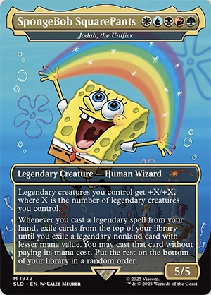 MTG Card Spongebob Squarepants